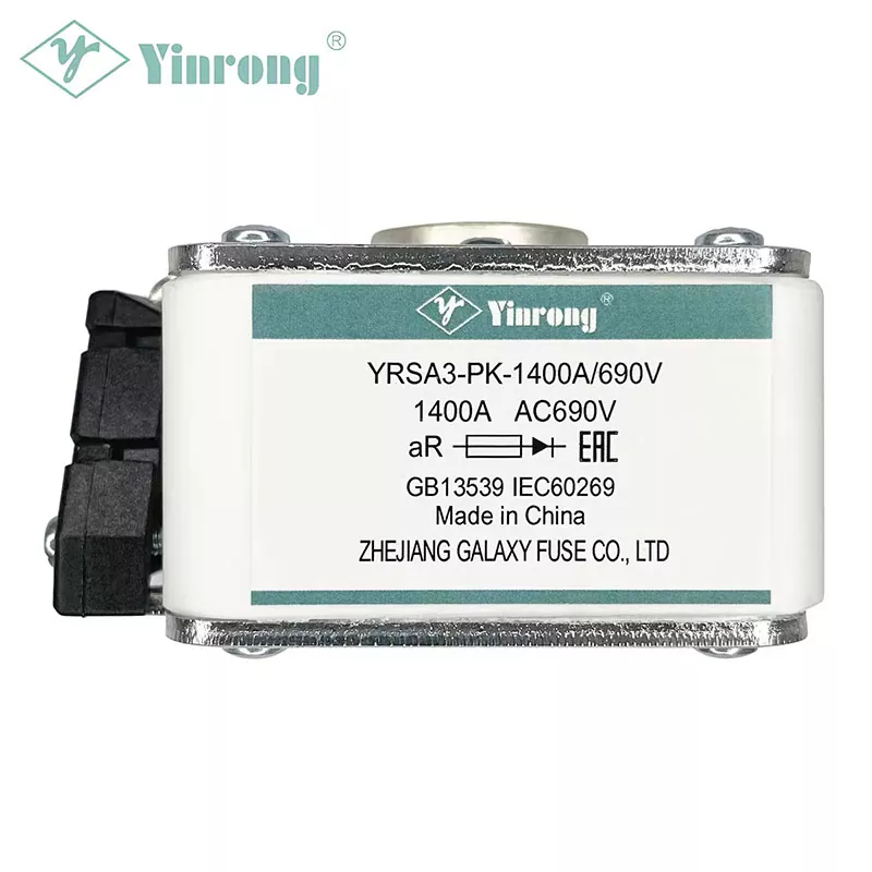 690VAC 1400A Square Body Ultra Fast aR-sikring